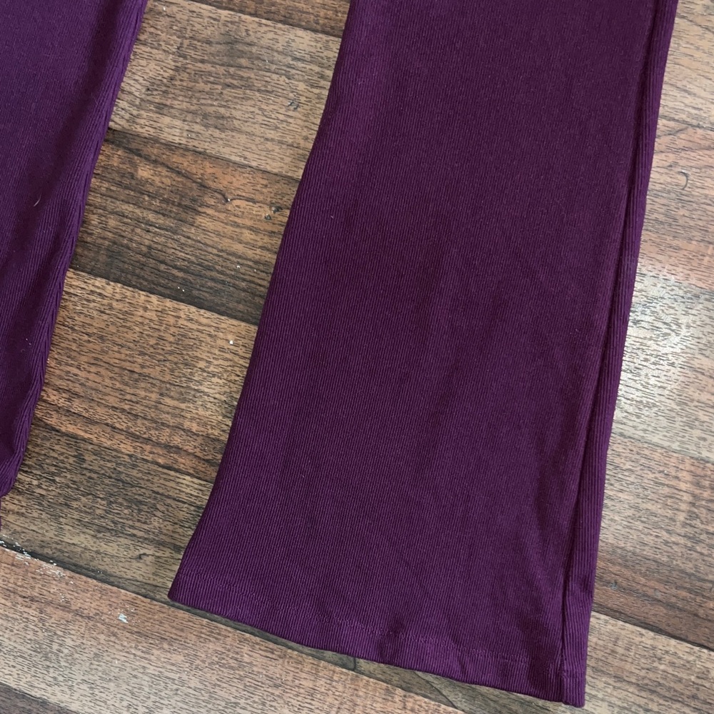 No Boundaries Purple Flare Pants - Picture 5 of 5